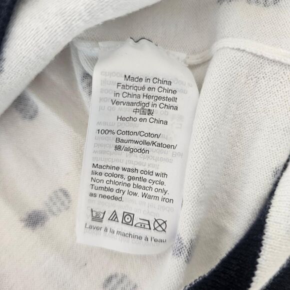 J. Crew Pineapple Sweater | Women’s Small EUC | Cotton Crew Pickleball Tennis - Picture 8 of 8